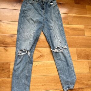 American Eagle Outfitters Blue Straight Leg Jeans